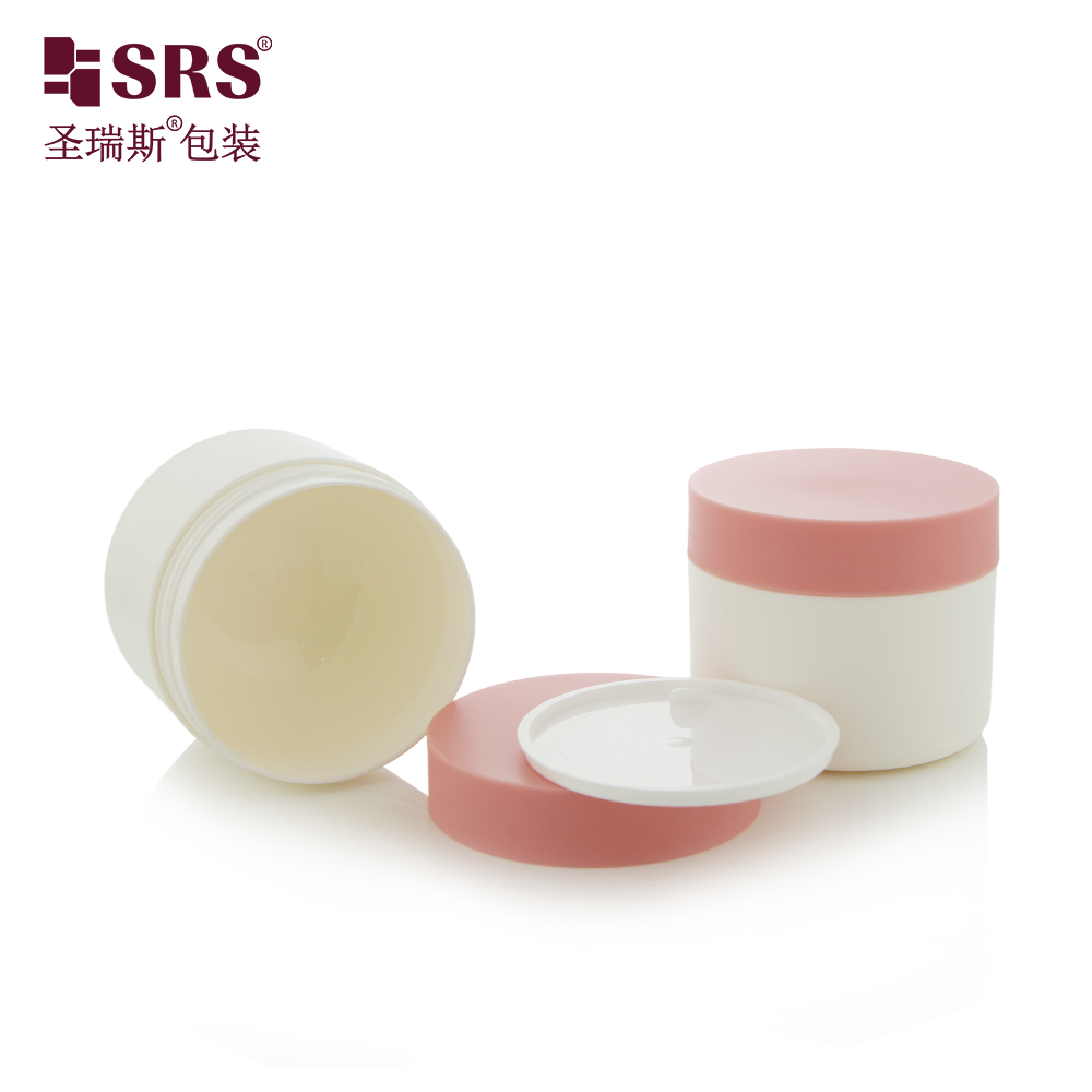 Frosted pp jar Cosmetic Packaging Jar Multiple Capacities Plastic PP Body Scrub Jars