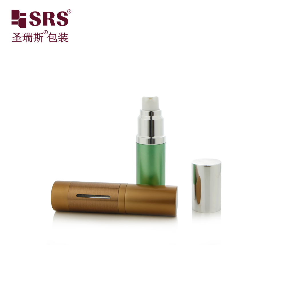 Silkscreen Hot Stamping Labeling Logo Printing Decoration Round Cylinder AS Airless Bottle