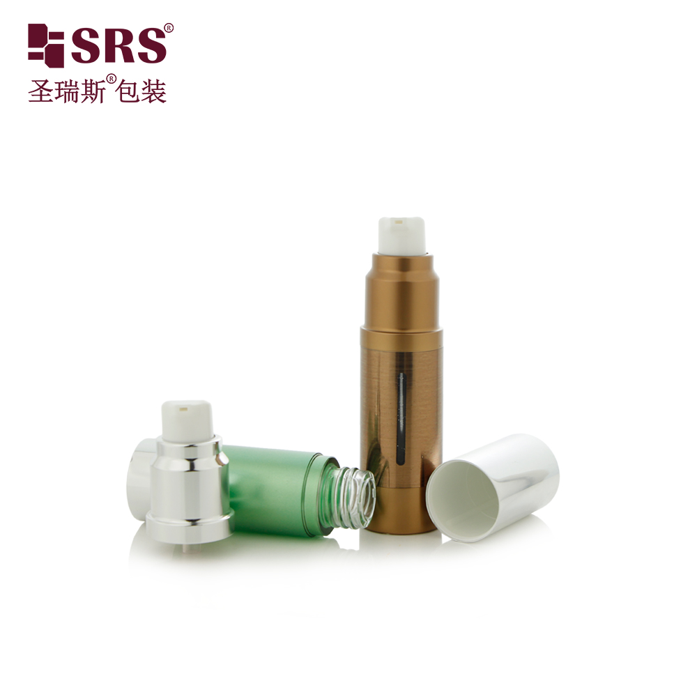 Silkscreen Hot Stamping Labeling Logo Printing Decoration Round Cylinder AS Airless Bottle