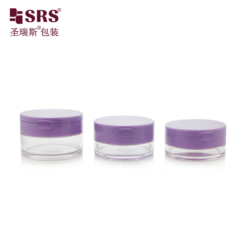 Empty Face Cream Jar PETG Thick Wall Jar 100g 120g 150g 200g 250g Clear Skincare Plastic Jar