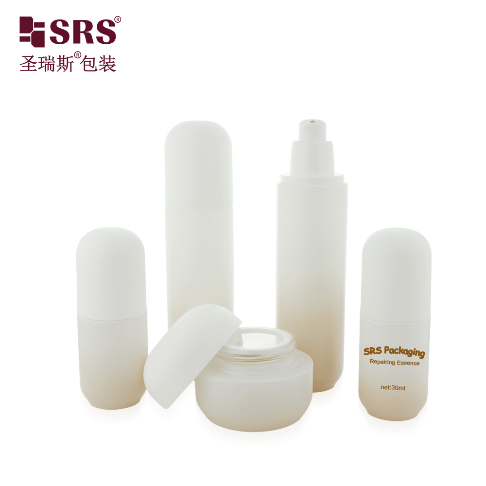 The Manufacturer Customized Cosmetics 30ml 40ml 100ml 120ml Skin Care Lotion Pump Foundation Glass Bottle