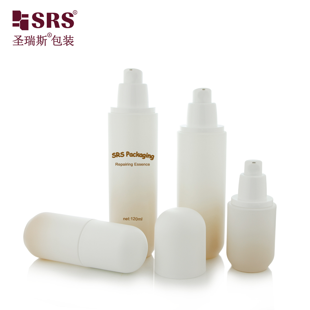 The Manufacturer Customized Cosmetics 30ml 40ml 100ml 120ml Skin Care Lotion Pump Foundation Glass Bottle