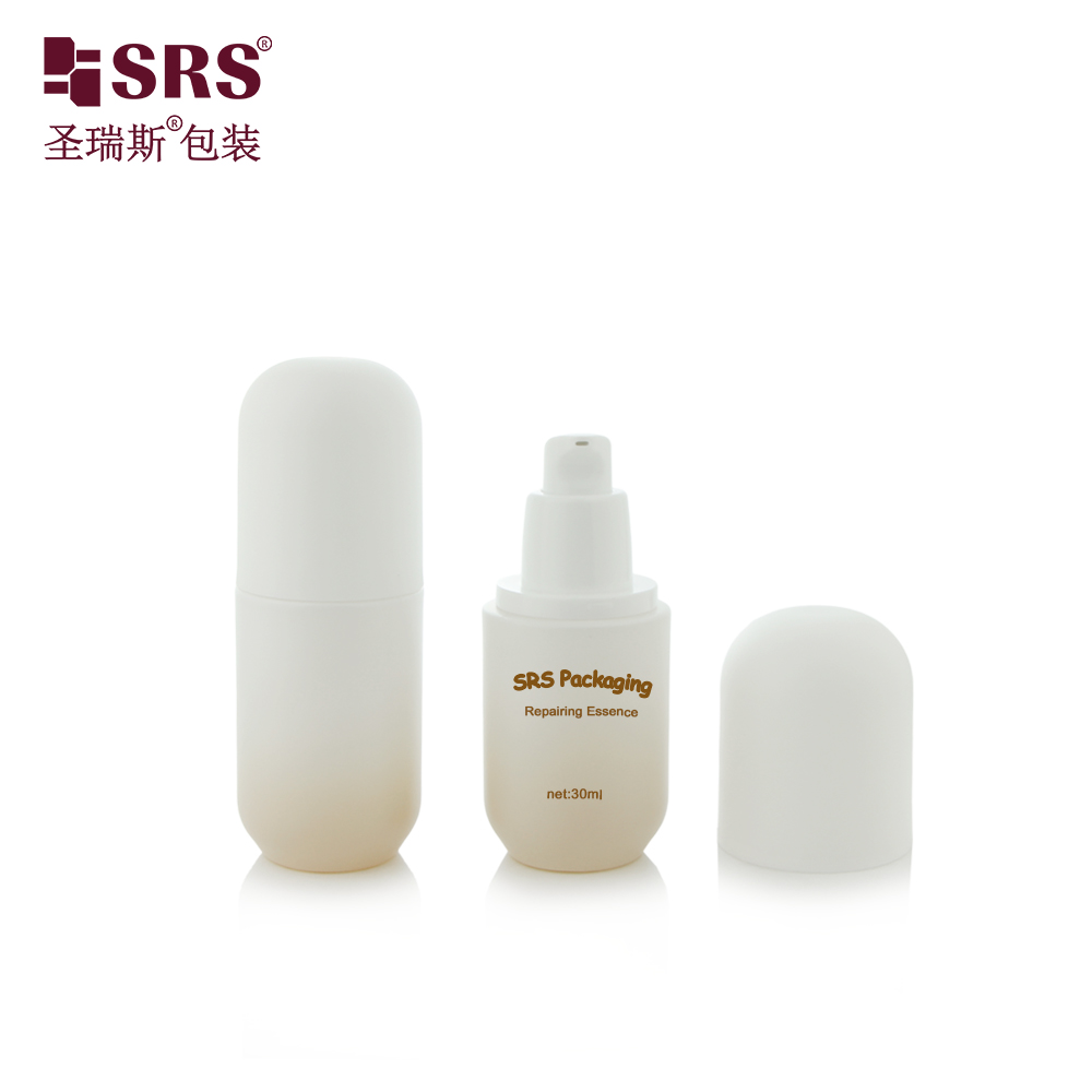 The Manufacturer Customized Cosmetics 30ml 40ml 100ml 120ml Skin Care Lotion Pump Foundation Glass Bottle