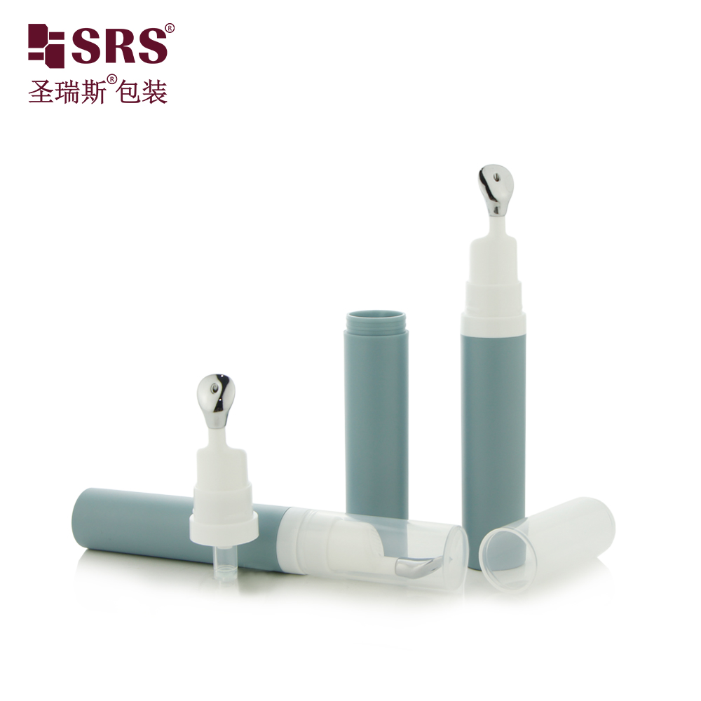 Eco Friendly PP Plastic Roller Press Bottle Airless Pump Roll on Massage Packaging 