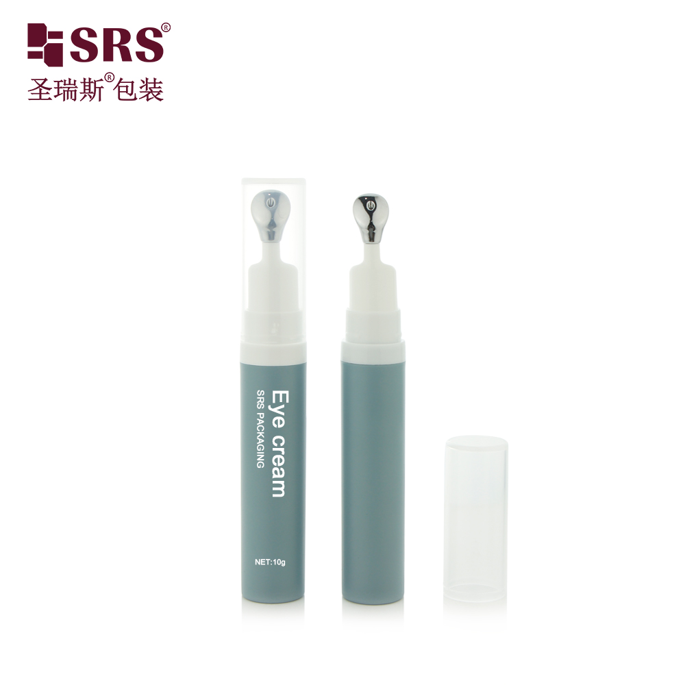 Eco Friendly PP Plastic Roller Press Bottle Airless Pump Roll on Massage Packaging 