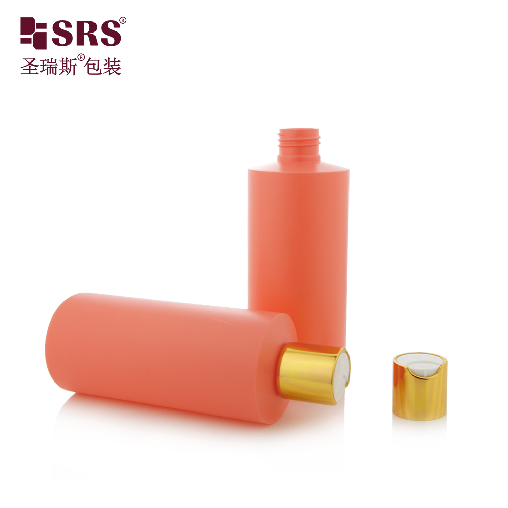 Wholesale 250ml PET Bottle Durable Empty Plastic Lotion Packaging Bottle with Swing Cover