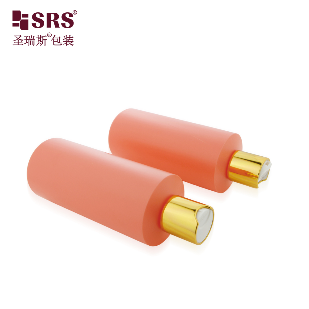 Wholesale 250ml PET Bottle Durable Empty Plastic Lotion Packaging Bottle with Swing Cover
