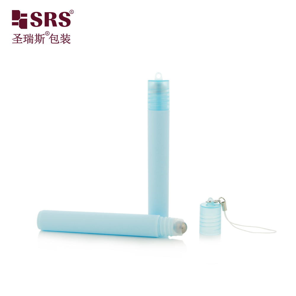 Fresh Custom Color Eye Care Massage Steel Roller Ball Bottle 10ml with Hook Caps