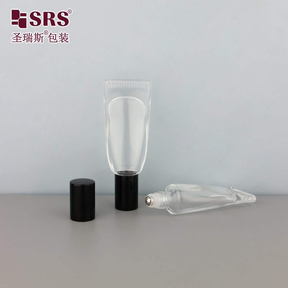 Custom Glass Roll on Perfume Skincare 10ml Essence Oil Roller Bottle with Frost Surface for Lip