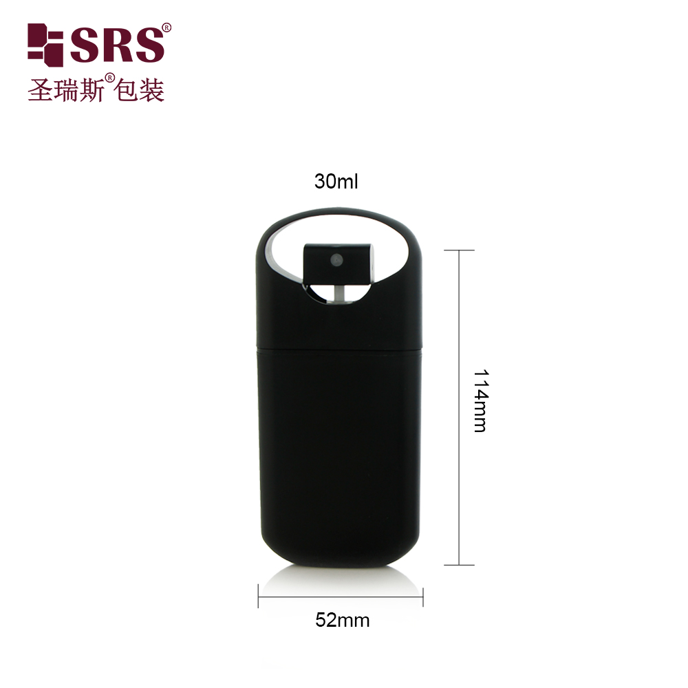Alcohol Hand Sanatizer Pocket Spray Plastic PP Perfume Spray Bottle U Shape Credit Card Spray Bottle with Handle