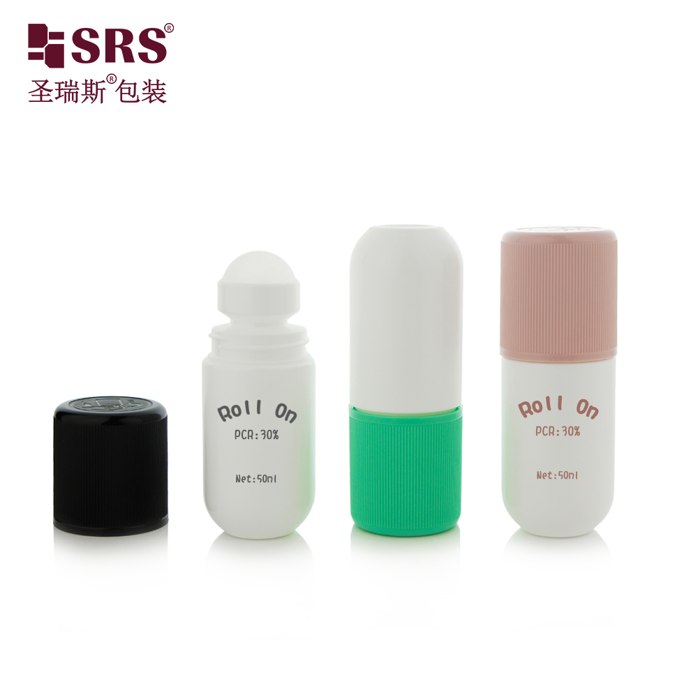 Custom Children Proof Cap 50ml Roll on Bottle for Pharmaceutical Formula 