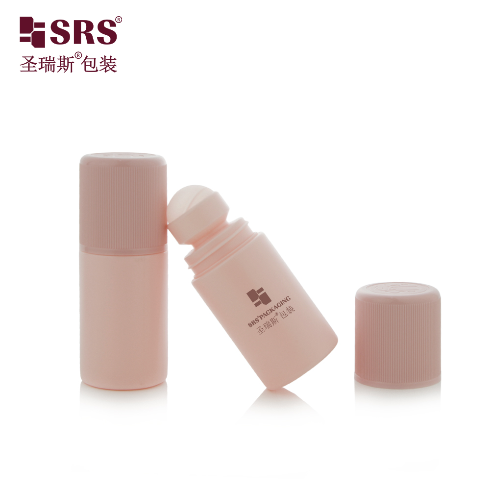 2oz 60ml Roll on Bottle Deodorant Cleaning Beauty Packaging with Children Proof Cap  