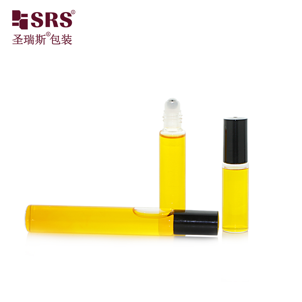 Bulk Order Custom Transparent Glass Roll on Bottle 8ml 10ml 15ml for Cuticle Care Oil
