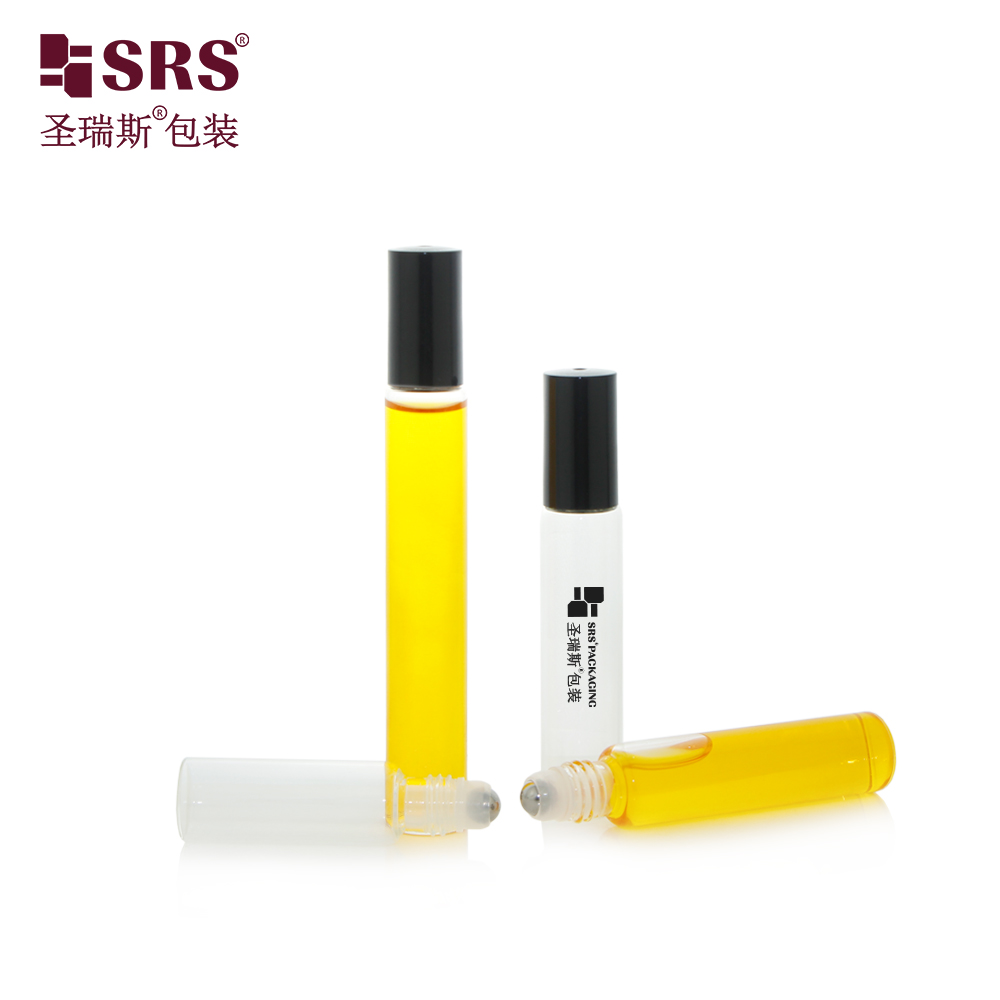 Bulk Order Custom Transparent Glass Roll on Bottle 8ml 10ml 15ml for Cuticle Care Oil
