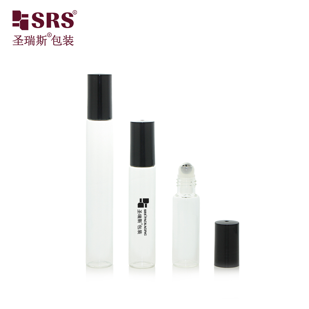Bulk Order Custom Transparent Glass Roll on Bottle 8ml 10ml 15ml for Cuticle Care Oil