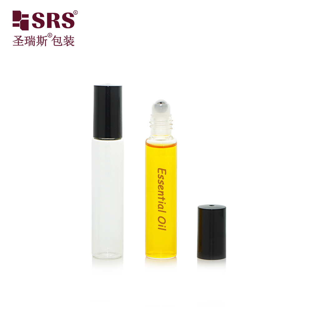 Bulk Order Custom Transparent Glass Roll on Bottle 8ml 10ml 15ml for Cuticle Care Oil