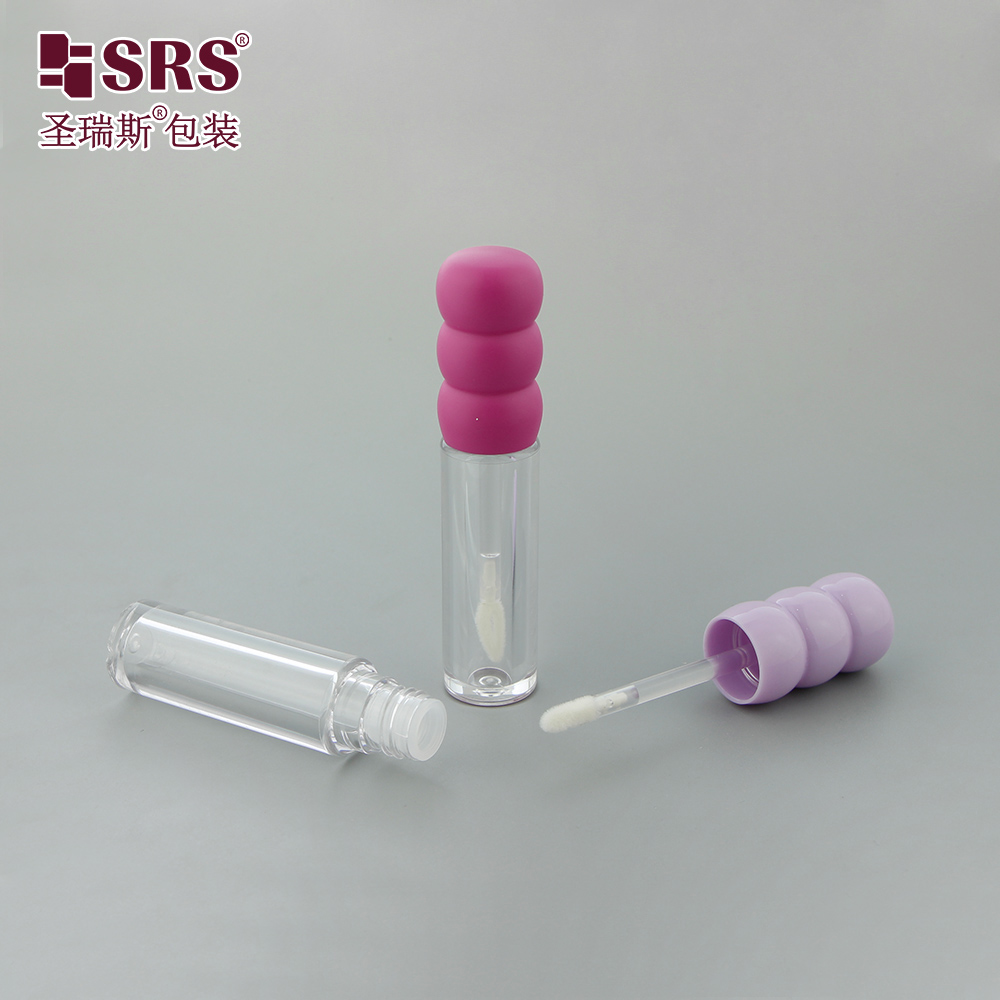 Wholesale 3ml Clear Round Empty Lip Gloss Tubes Custom Luxury High Quality Lip Gloss Tubes for Lip Gloss