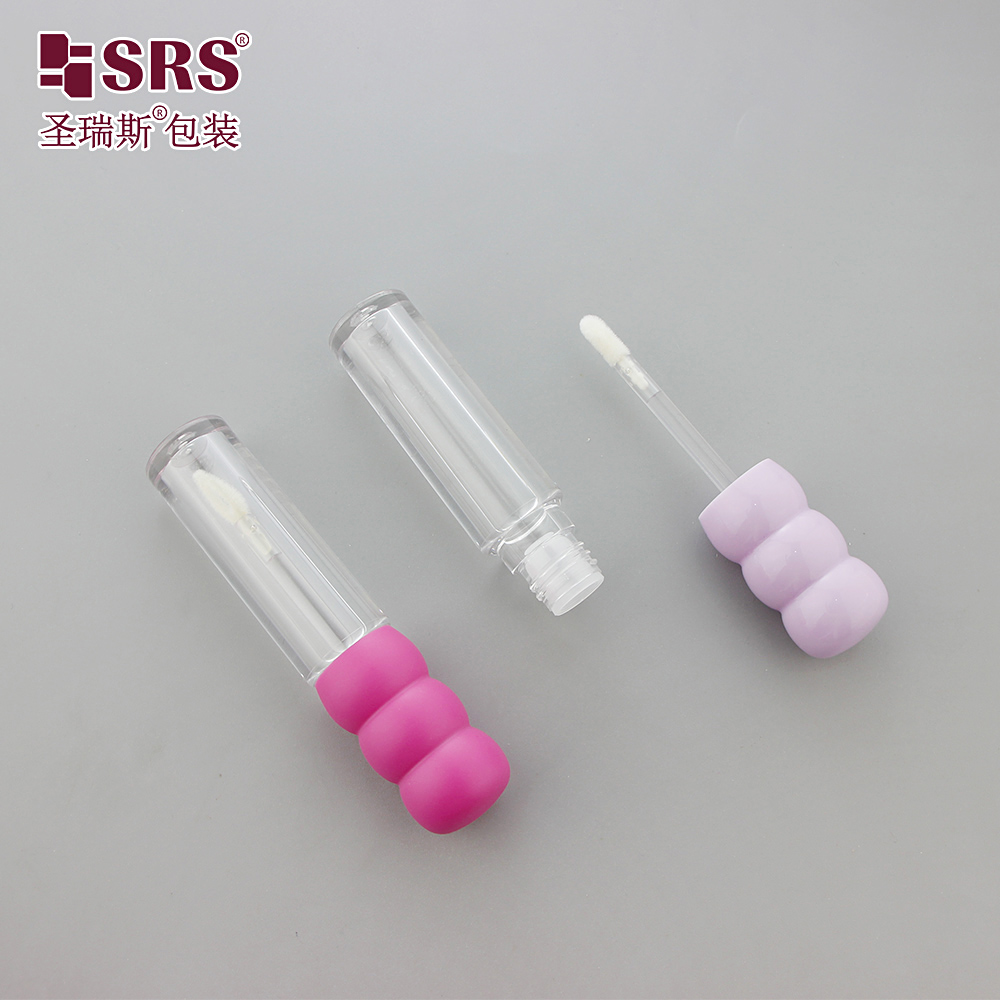 Wholesale 3ml Clear Round Empty Lip Gloss Tubes Custom Luxury High Quality Lip Gloss Tubes for Lip Gloss