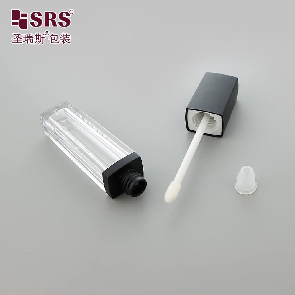 8ml Empty Beauty Packaging Transparent Lip Gloss Tube Glass Lipgloss Containers