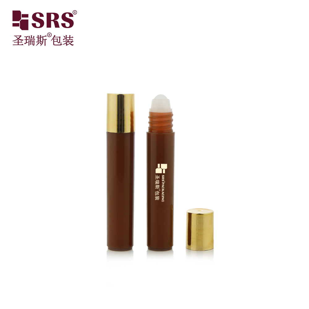 Fast Ready to Ship 7ml Empty Plastic Roll On Eye Serum Bottle Blue Green White