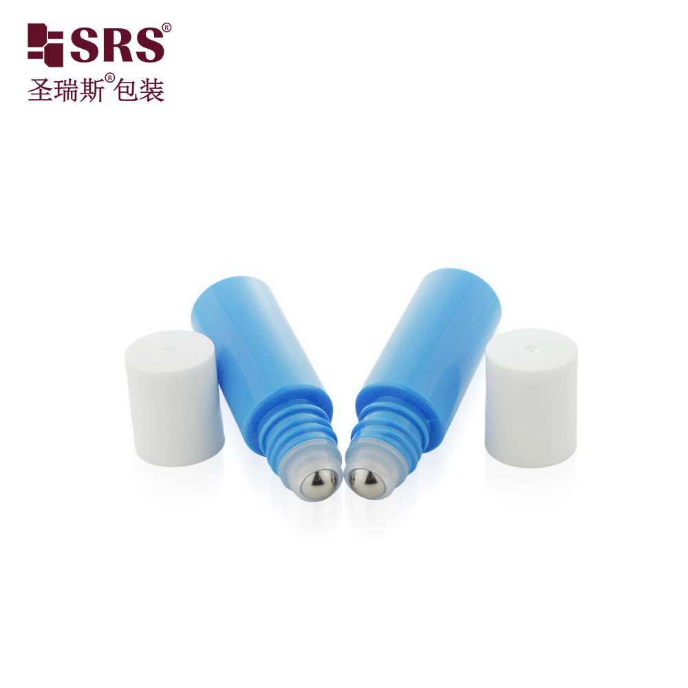 Hot Sale 15ml Durable PET Roll on Bottle Empty Perfume Oil Container 