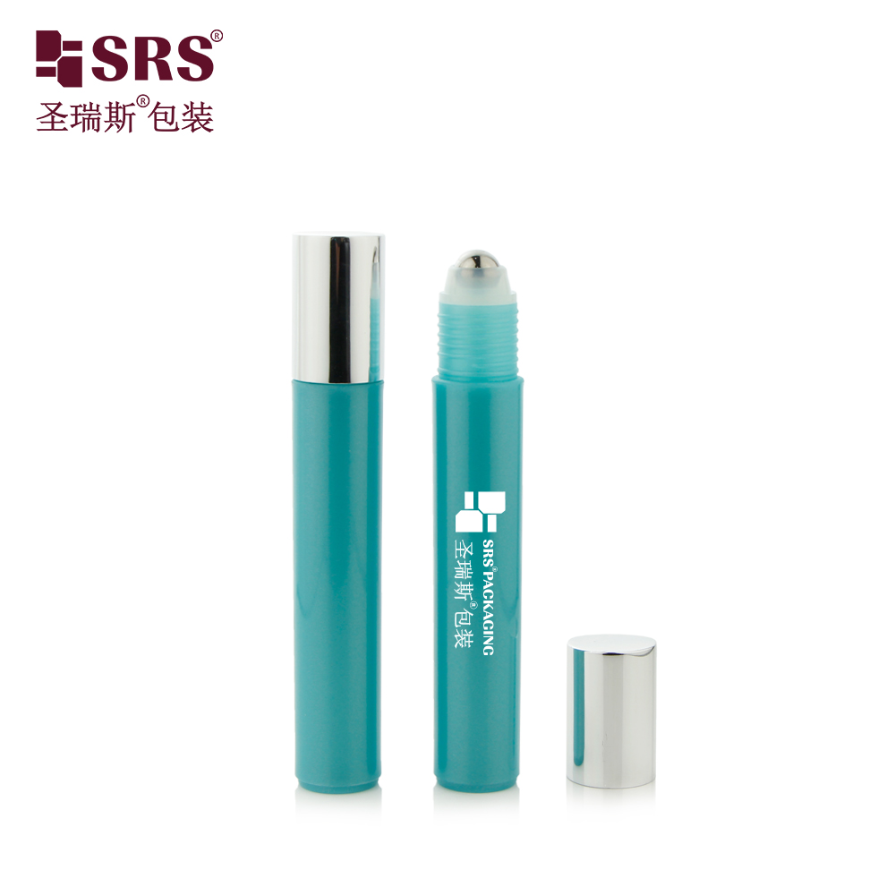 15ML PP PCR Plastic Roller Ball Applicator Portable Serum Liquid Texture Skin Care Packaging Manufacture Bottle