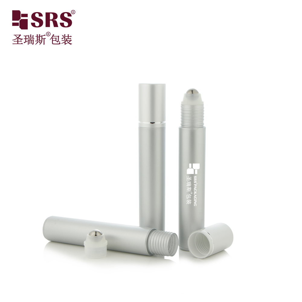 15ML PP PCR Plastic Roller Ball Applicator Portable Serum Liquid Texture Skin Care Packaging Manufacture Bottle