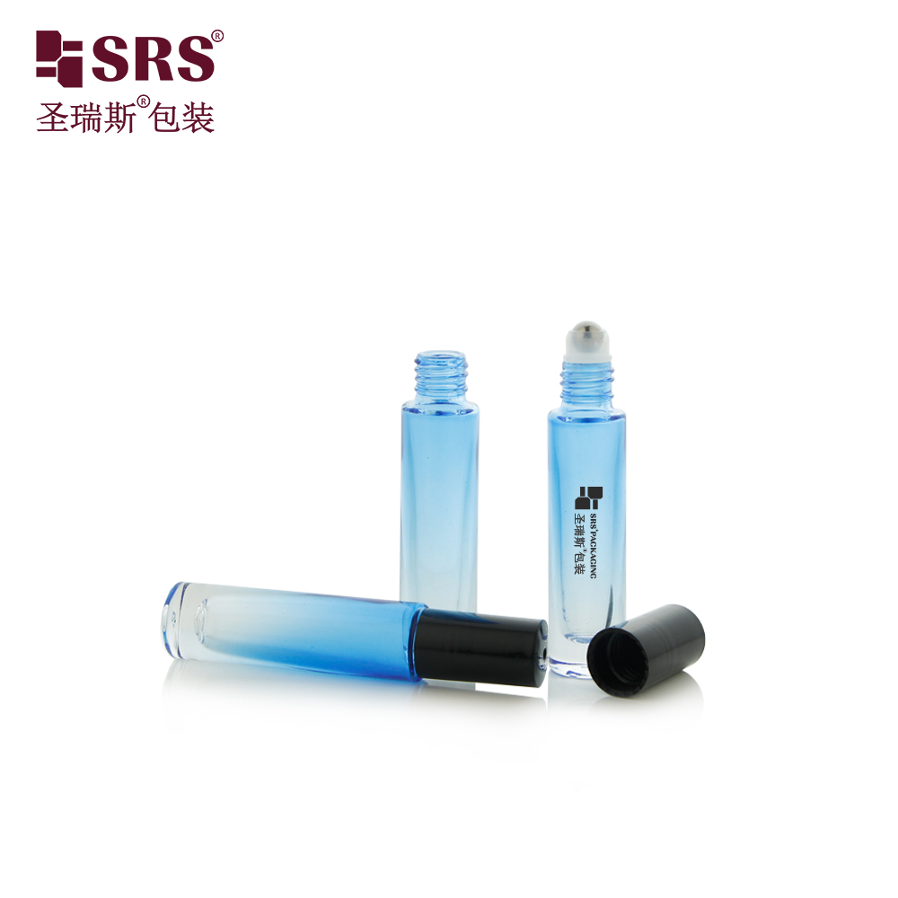 High Quality Plastic Roller Ball 5ml Glass Roll On Bottles for Essential Oils