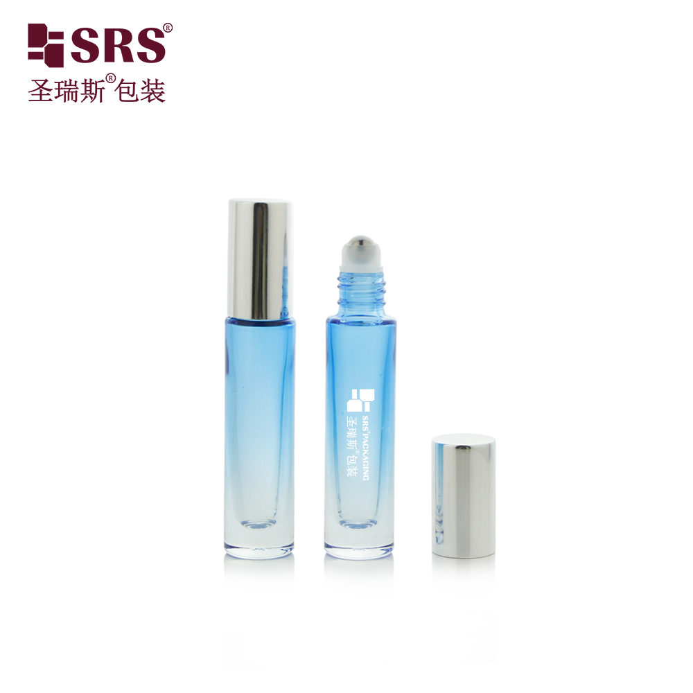 High Quality Plastic Roller Ball 5ml Glass Roll On Bottles for Essential Oils