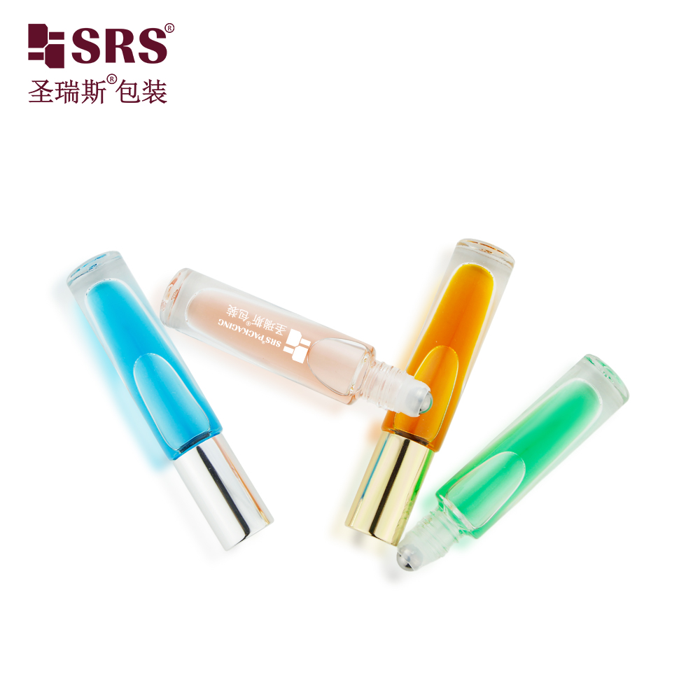 Customizable Thick Bottom Glass Roll on Bottle for Cosmetic Skincare