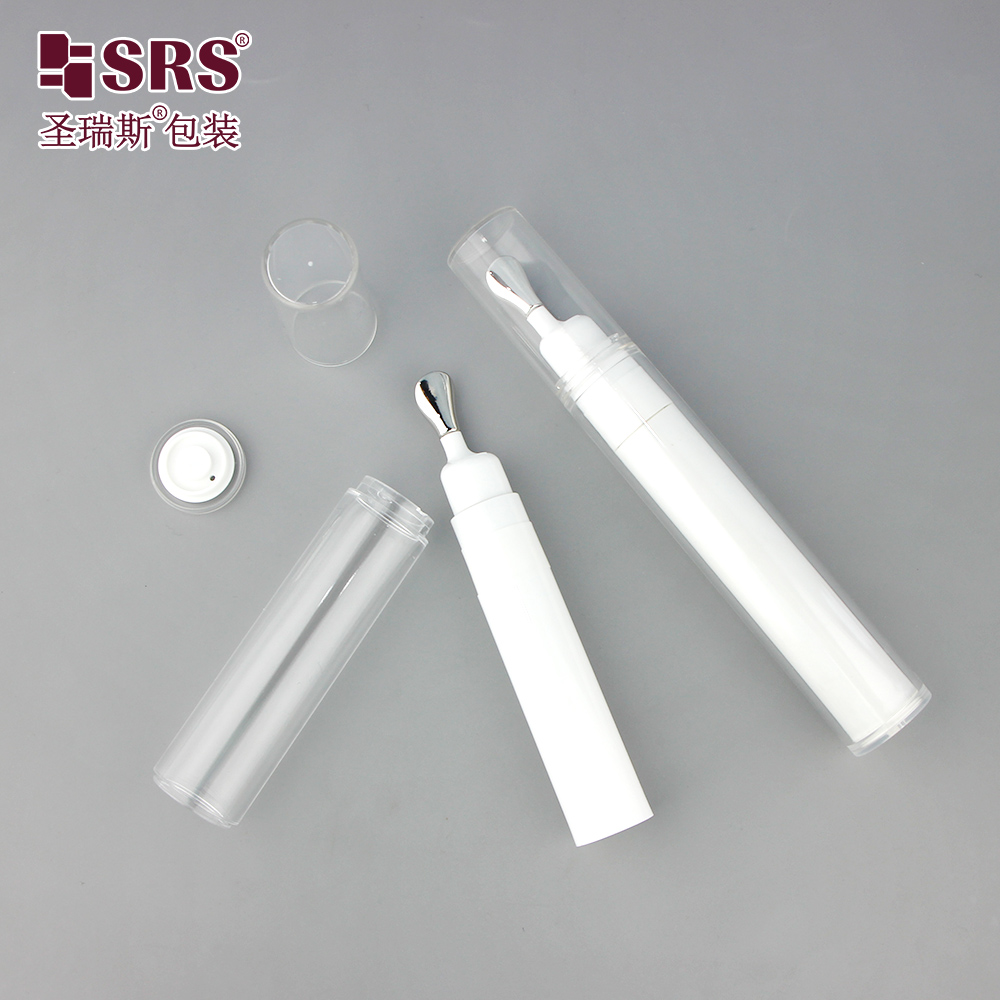 Leak-Proof Skincare Packaging Airless Vacuum Press Roller Bottle for Eye Cream Serum