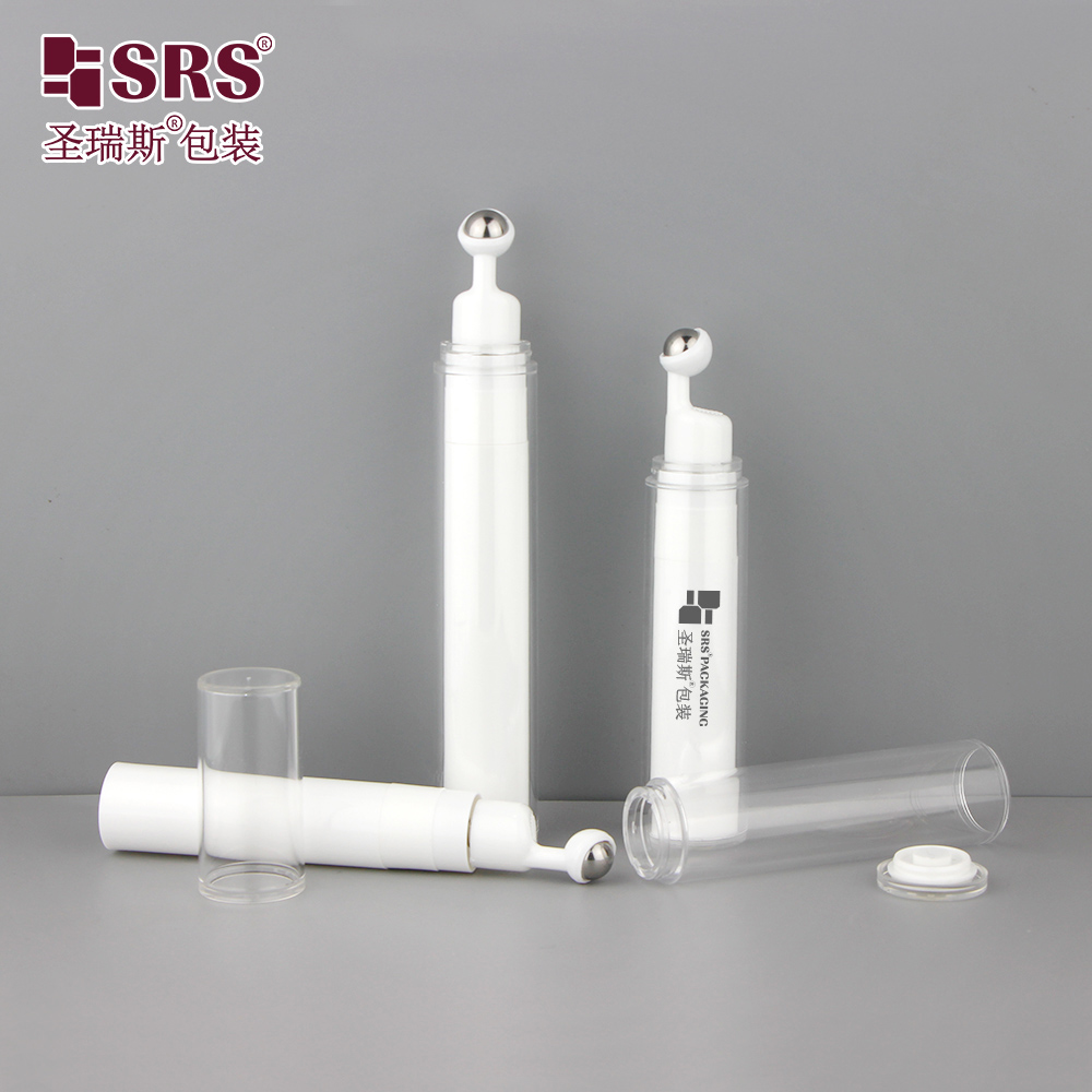 Customizable Cosmetic  Airless Roll-On Containers for Eye Cream & Skincare