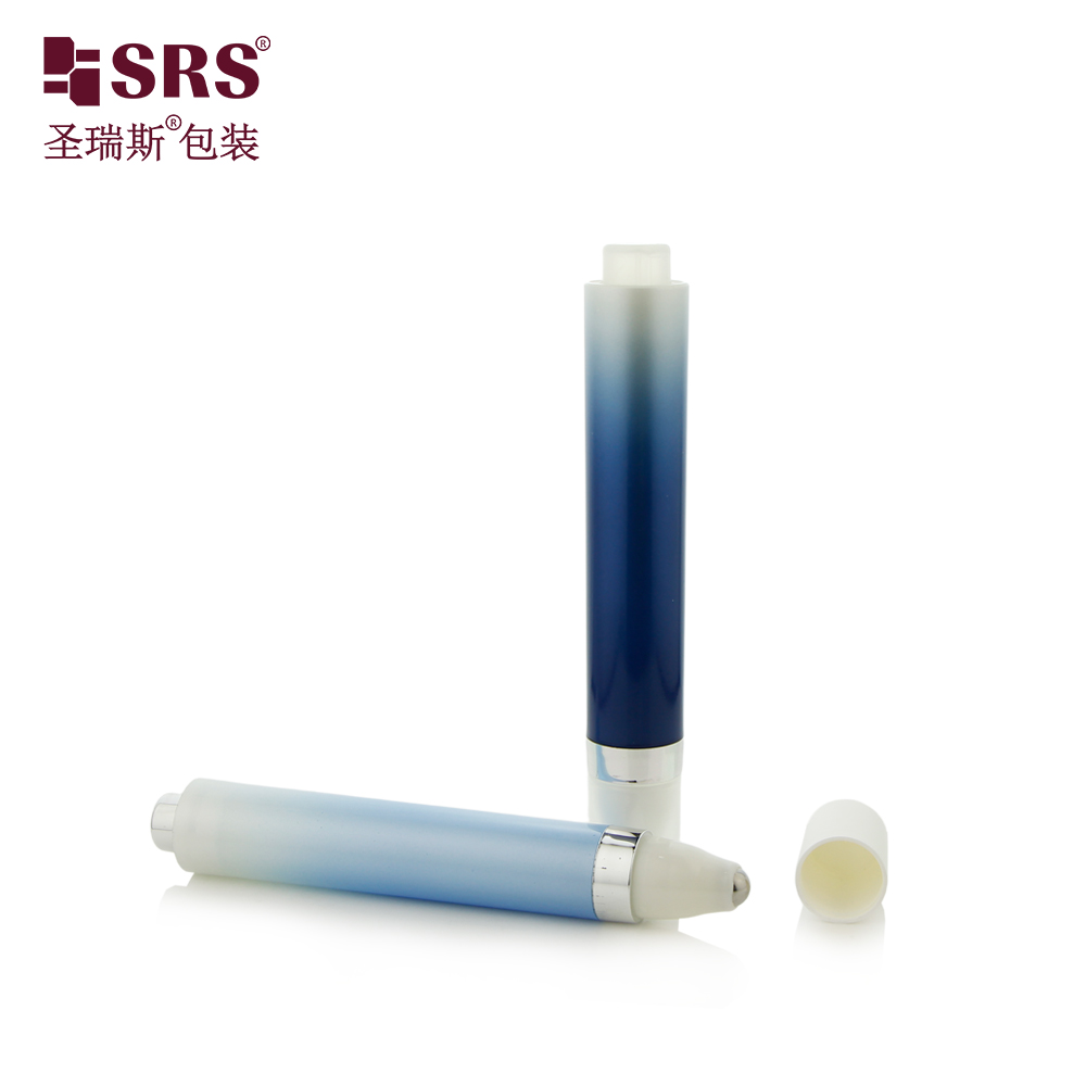 Hot Sales 15ml PP Plastic Airless Roll on Bottle Double Wall Cosmetic Packagimg