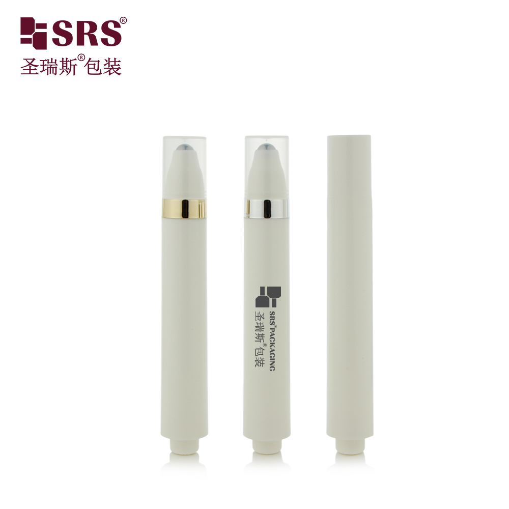 Hot Sales 15ml PP Plastic Airless Roll on Bottle Double Wall Cosmetic Packagimg