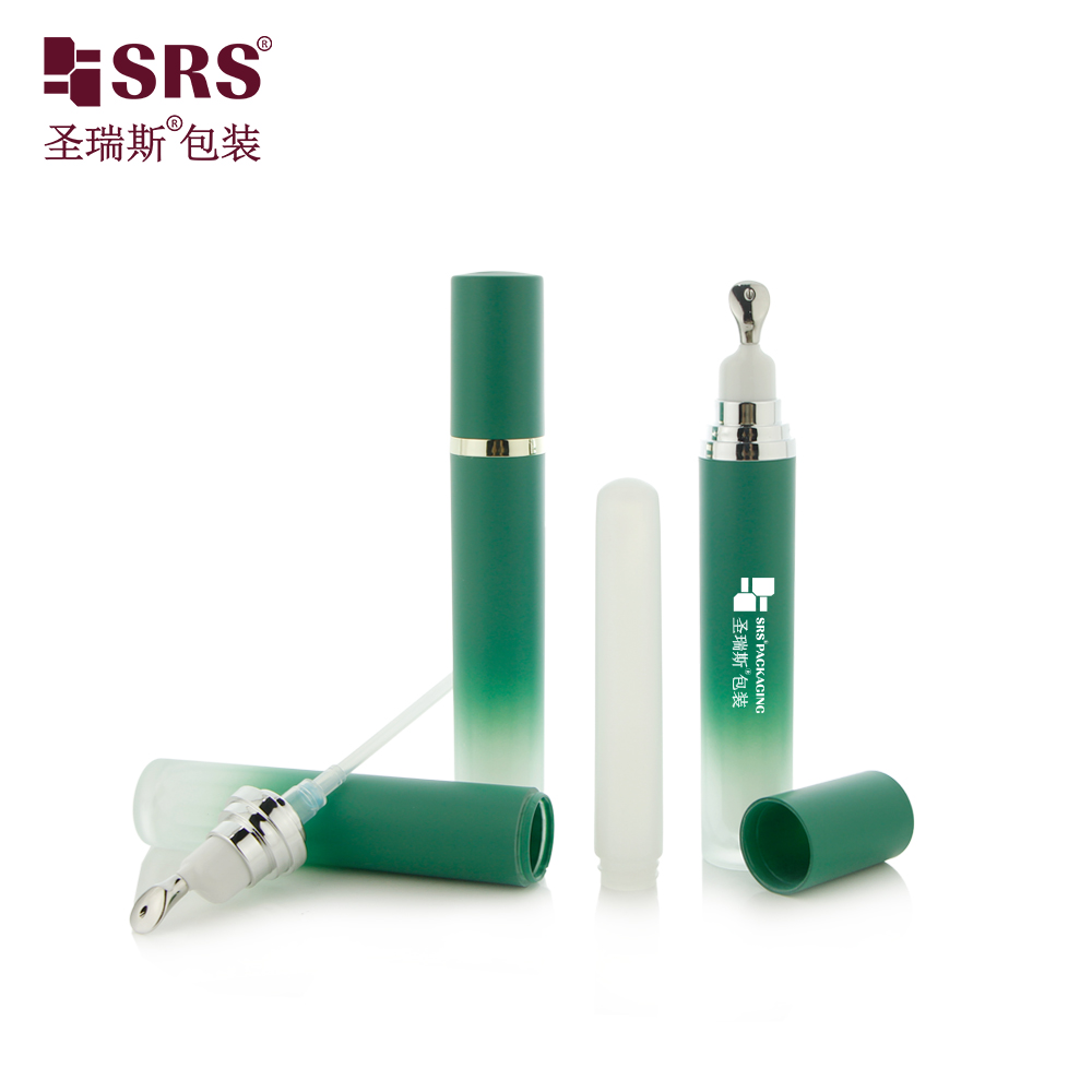 New Colors 15ml 20ml High Quality No Leakage Acrylic Press Roller Bottle for Cosmetics