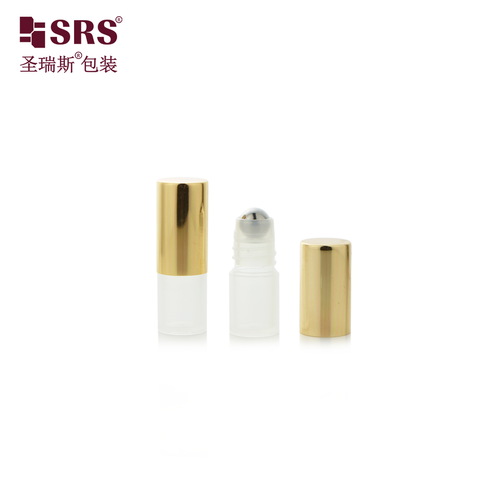 New Design 2ML Mini Cute PP Roller Bottle with Steel Ball for Skincare Serum
