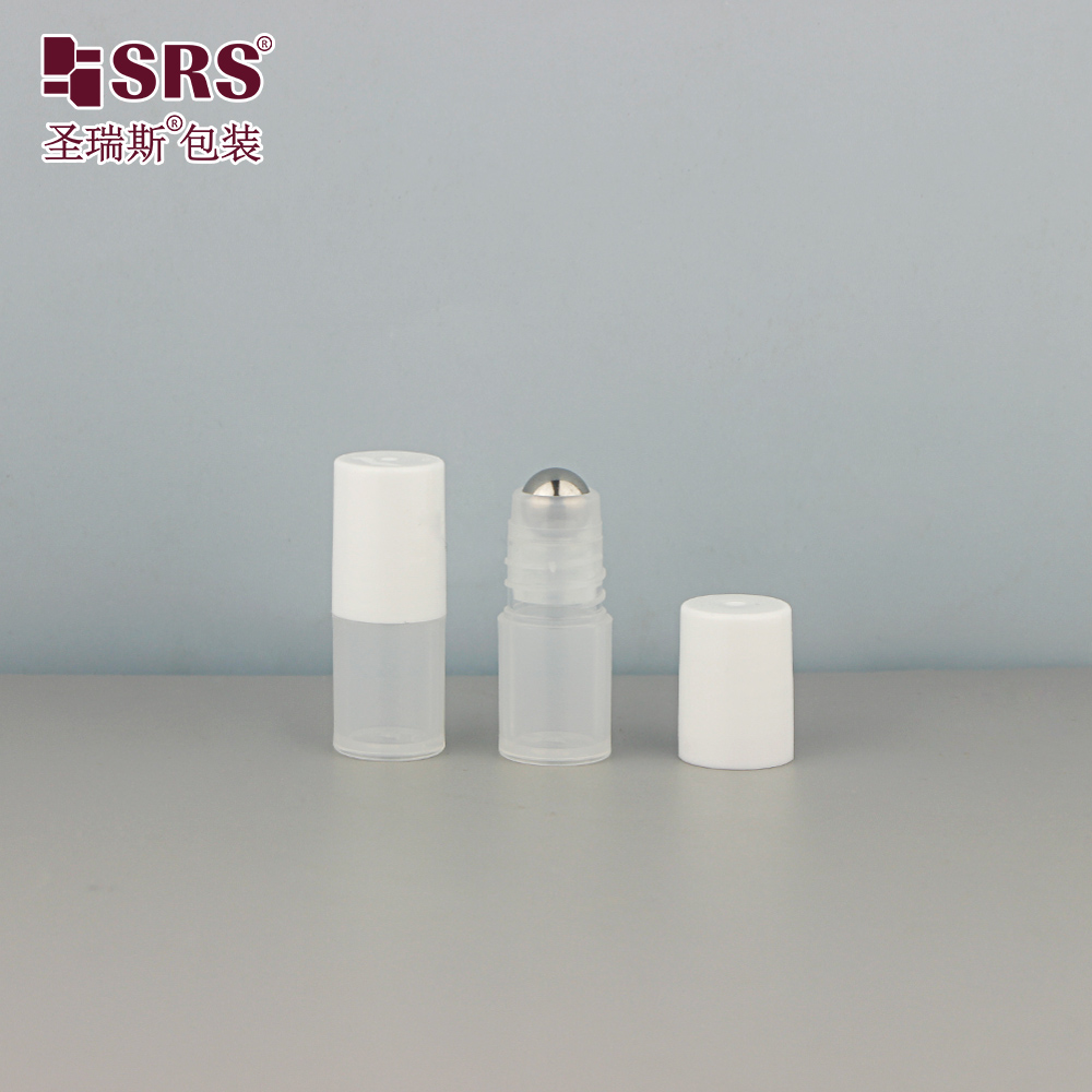 New Design 2ML Mini Cute PP Roller Bottle with Steel Ball for Skincare Serum