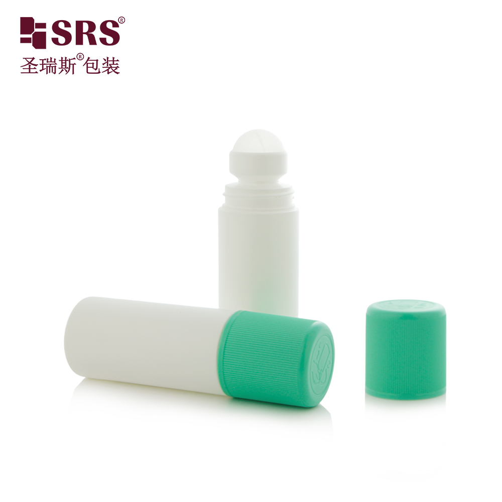 Leak-proof Pain Relief Deodorant 75ml PP Roll-on Bottle with Child Resistant Cap