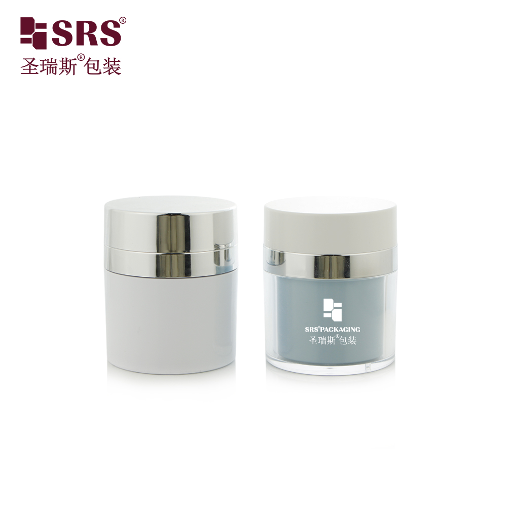  15g 30g 50g Replaceable Acrylic Airless Cosmetics Cream Skincare Gel Jar