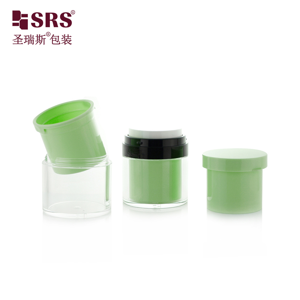  15g 30g 50g Replaceable Acrylic Airless Cosmetics Cream Skincare Gel Jar