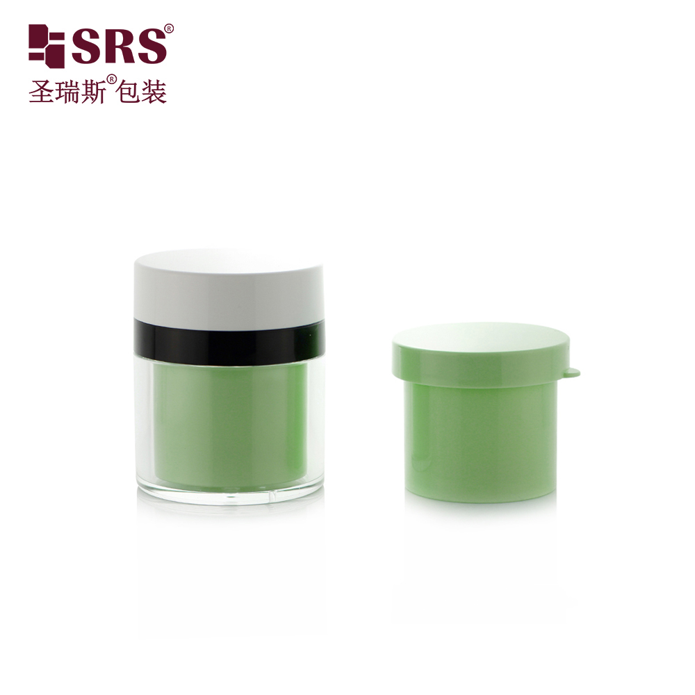  15g 30g 50g Replaceable Acrylic Airless Cosmetics Cream Skincare Gel Jar