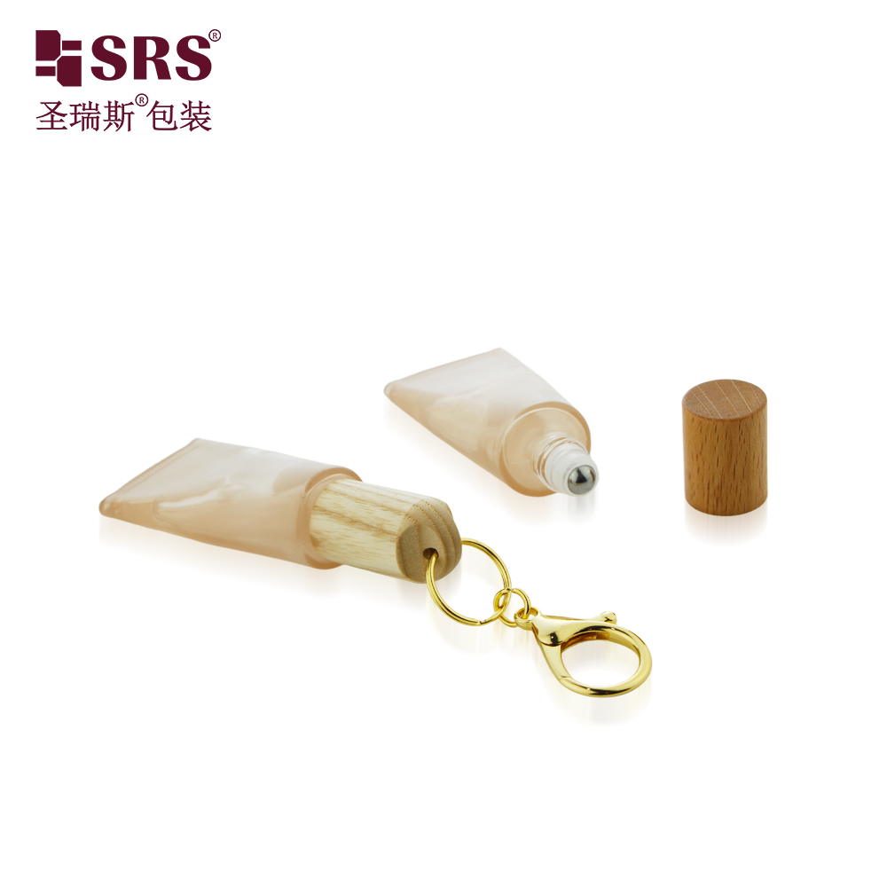 Tube Shapes Glass Roll on Bottle 10ml Glass Roll on Bottle with Different Type Cap