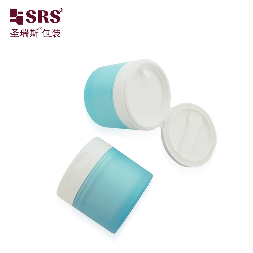 Hair Mask Cleansing Balm Custom Color Printing Eco-friendly PP Double Wall Jar 