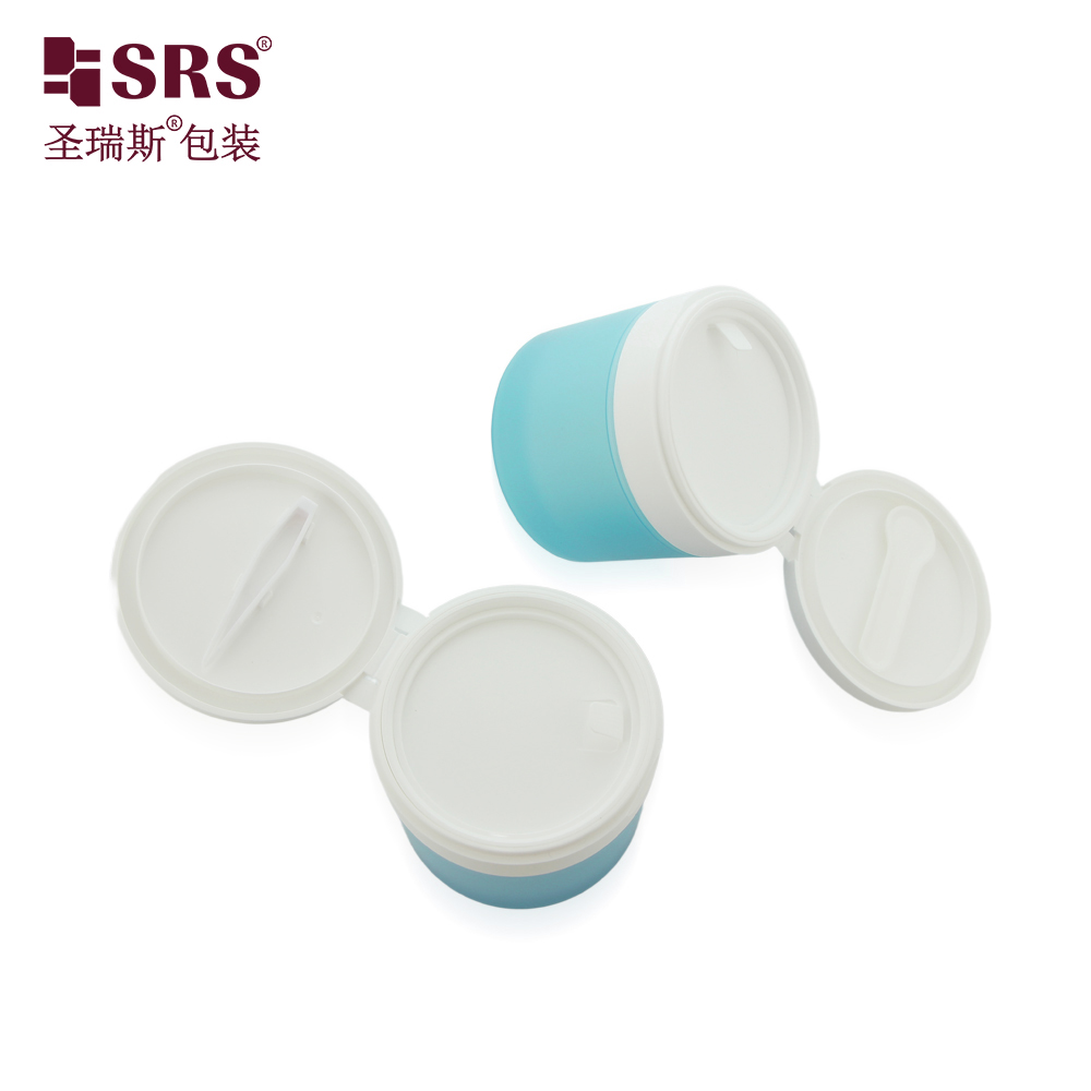 Hair Mask Cleansing Balm Custom Color Printing Eco-friendly PP Double Wall Jar 