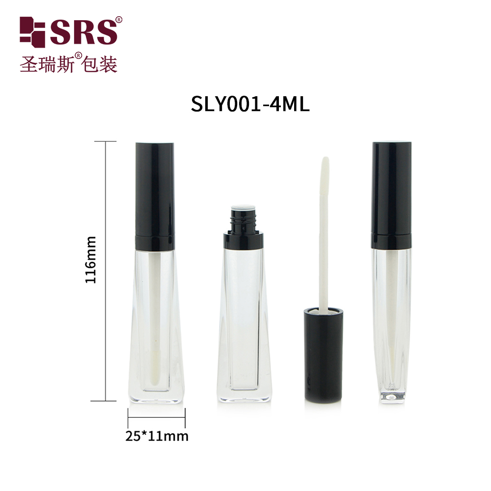  Manufacturer Lipgloss Tube Mini 4ml Capacity Plastic Packaging Makeup Lip Stick Tubes