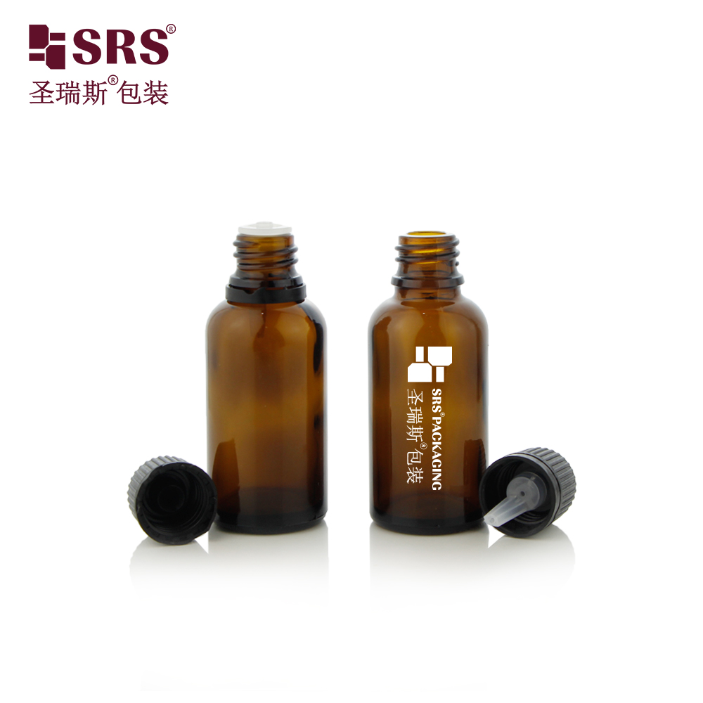 18/415 Black Child-Resistant and Tamper Evident Plastic Cap and Inner Plug