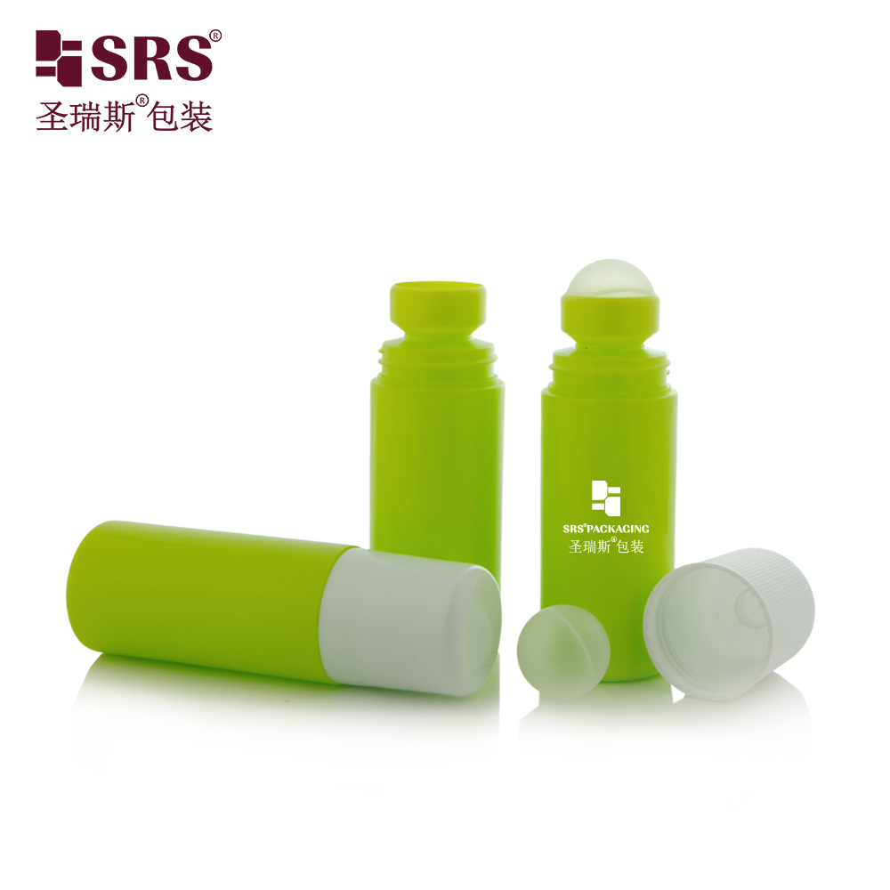 75ML Roller Bottle Skincare Serum PP PCR Deodorant Roller Bottle 