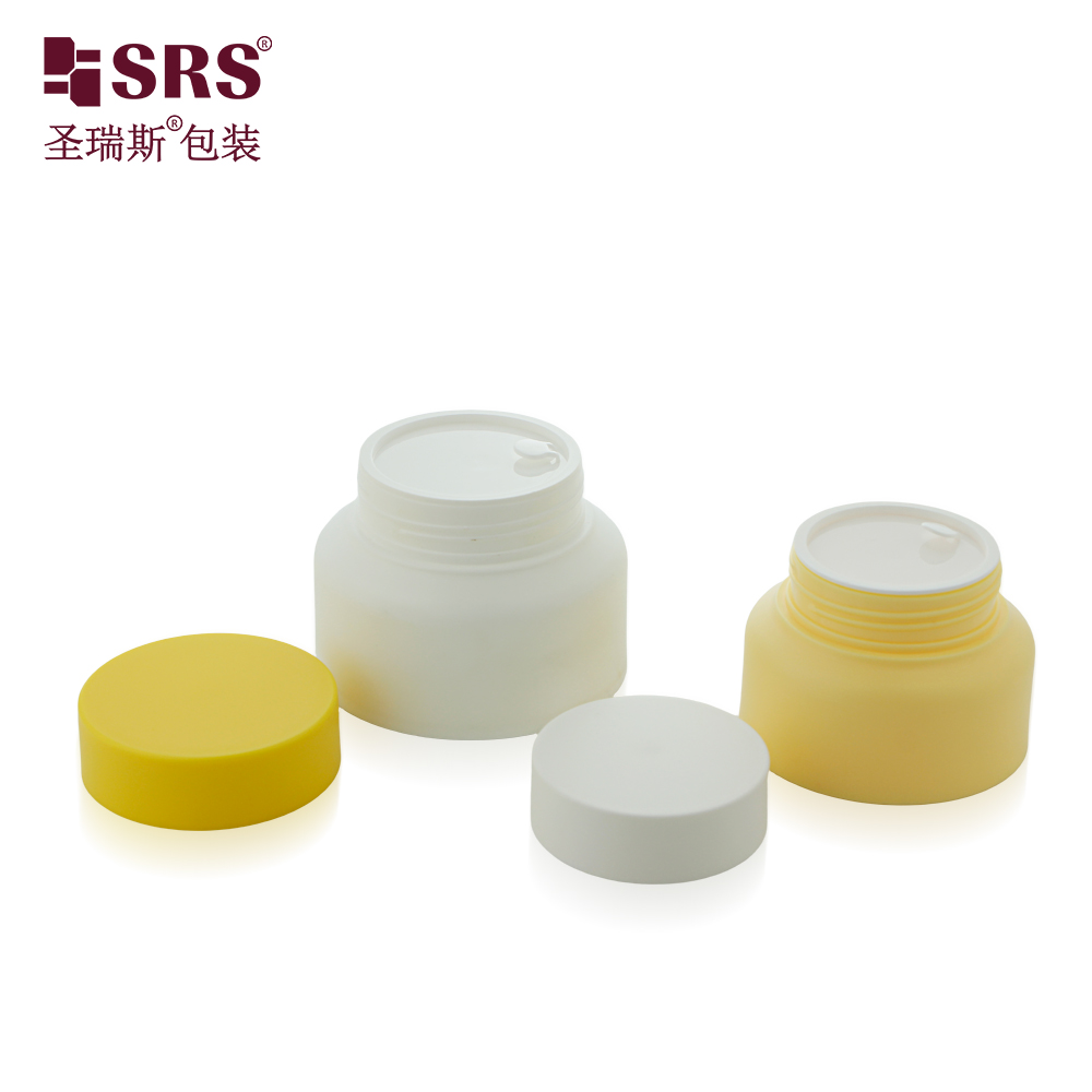 Empty Face Eye Cream Double Wall 30ML 50ML 80ML 100ML PP Plastic Cosmetic Jars 
