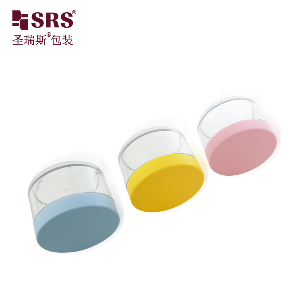 Single Wall 15g 30g 50g 80g 100g 150g 200g 250g 300g PET Jar for Skincare Serum Cream