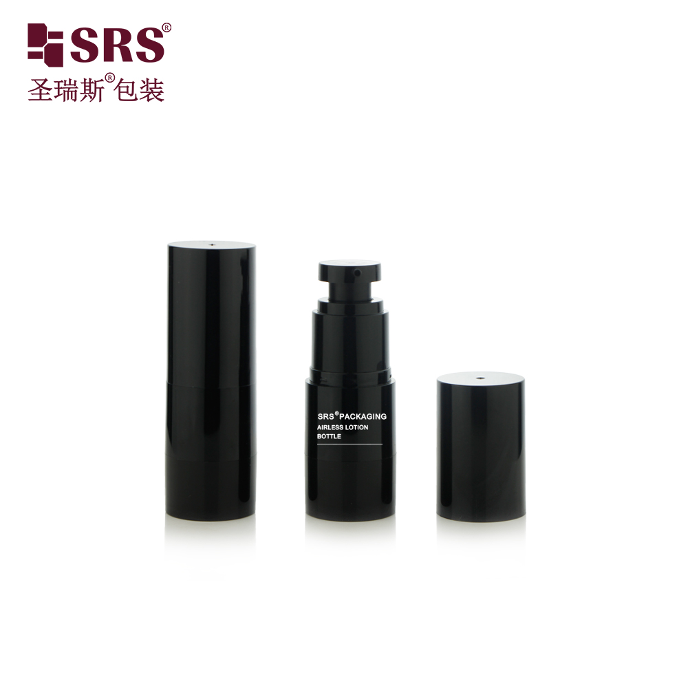 Empty Personal Care Cosmetic Airless Pump Bottle With Lotion Pump